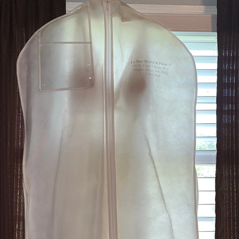 Elegant White Wedding Dress - Picture 11 of 11